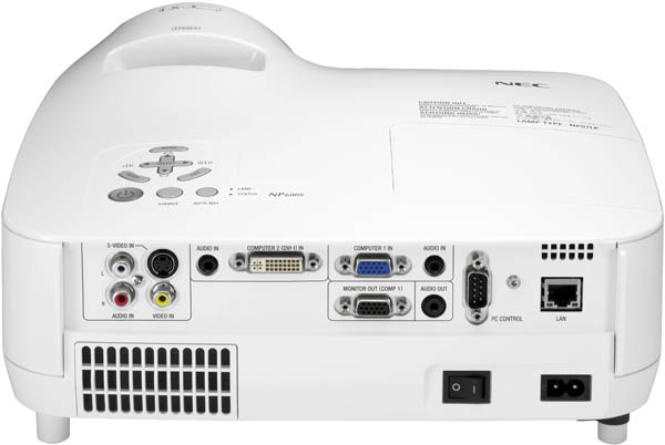 NEC np600s terminals lookdown